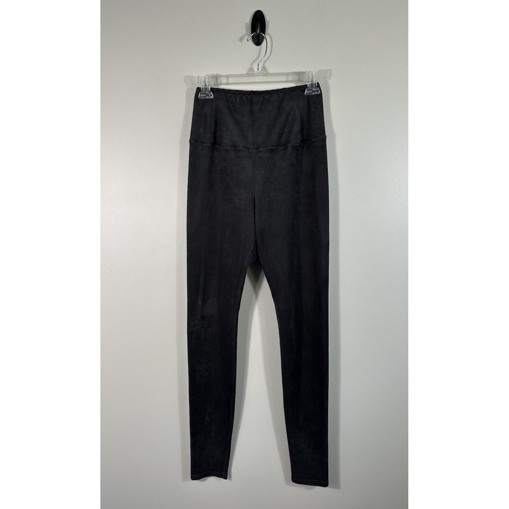 Wilfred Free Aritzia Leggings Womens Medium Gray Brown Daria‎ Faux Suede